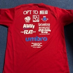 Tシャツ umbro アンブロ サイズMの画像