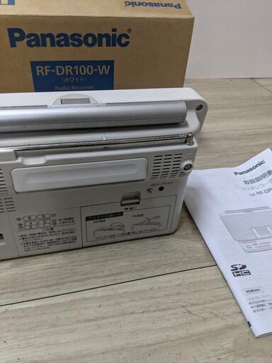 Panasonic パナソニック RF-DR100 ラジオレコーダー (エコアース