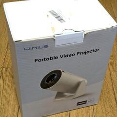 4K対応 小型プロジェクター 20000LM スタンド一体型 1080Pの画像