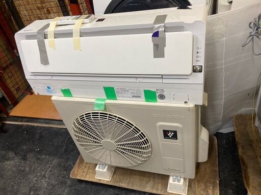 ☆中古￥41,800！SHARP10畳用2.8kwルームエアコン家電AC-N28ATC
