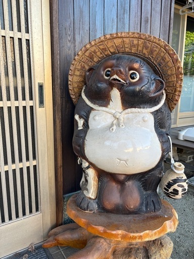 信楽焼　たぬき置物