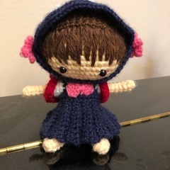 手編みのぬいぐるみ
