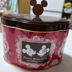 Disneyお菓子の空き缶