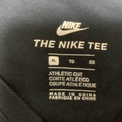 NIKE ナイキ Tシャツ XL ブラック メンズ ロゴ JUST DO IT (さて