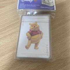 新品未使用　Disney トランプ　プーさんの画像