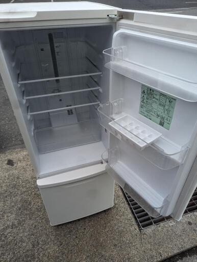 配送可能 Panasonic 2ドア冷蔵庫 NP-B17FW-W 2021年 168L