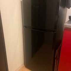 Haier 右開き 冷蔵庫 121L ブラック