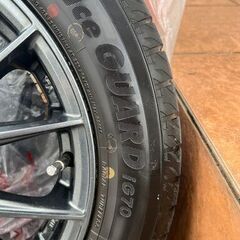 【お譲りします】YOKOHAMA iceGUARD 7 ＆ WEDS Velva Sport2 アルミホイール 4本セット★¥15,000（ご相談可能）の画像