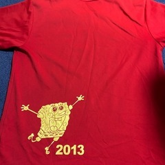 ミズノ Tシャツ 赤色 サイズ Mの画像