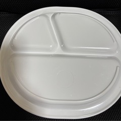 【used】
キッズメラミン仕切りランチプレート の画像