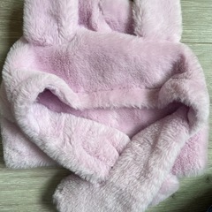 キッズふわふわ帽子の画像