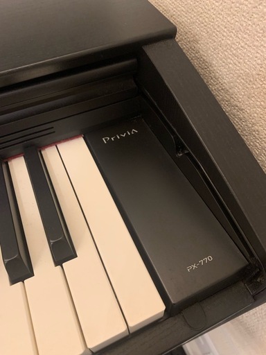 直接引き取り限定／美品】CASIO 電子ピアノ PX-770BK（2021年製