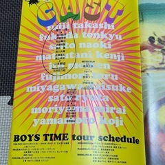 舞台パンフレット☆BOYS TIME☆藤井隆の画像