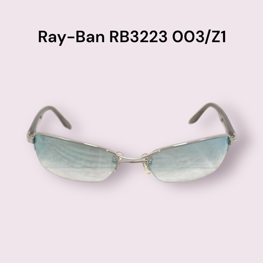 Ray-Ban RB3223 003/Z1 55◻︎19 130 レイバン (FBF) 東郷の靴