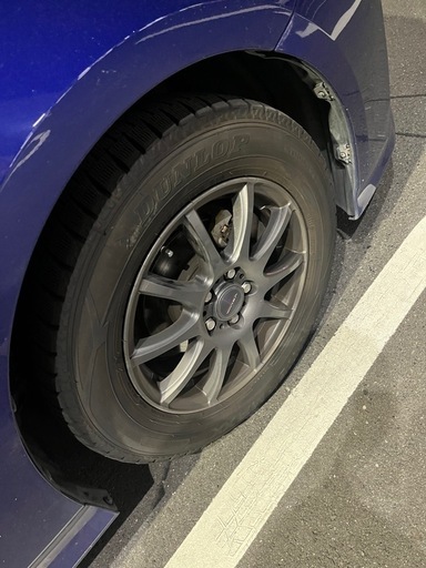 【ホイール付き】ダンロップウィンタータイヤ4本