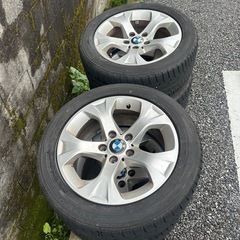 BMW X1 （E84）純正アルミホイール スタッドレスタイヤ 4本セットの画像