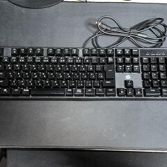 HP メカニカルゲーミングキーボードGK320 青軸 テンキー付...