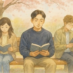 📚 ゆる読書タイム in 茅野市図書館 外ベンチ