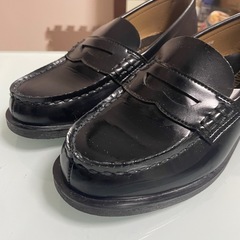 新品未使用　高級　ハルタ　ローファー 22.5cm 本革　レディ...