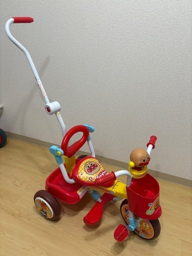 アンパンマン三輪車 (Y) 弁天町の三輪車の中古あげます・譲り