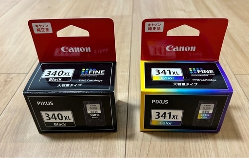 【純正】Canon BC-340XL  BC-341XL セット(26.10期限) プリンター インク