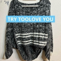TRY TOOLOVE YOU ニット セーターの画像