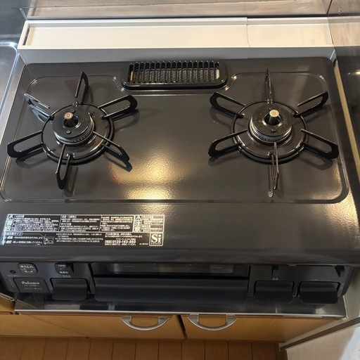 パロマ 2口置き型ガスコンロ