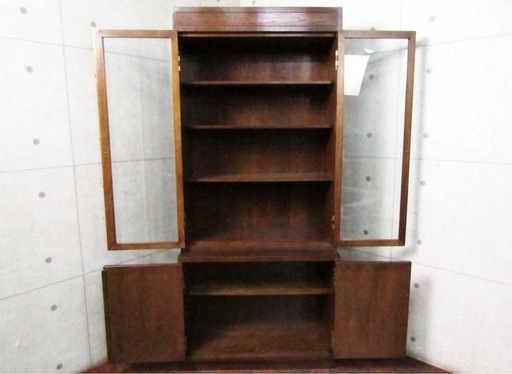 EJ512番✨ 定価71万円‼️ ■domani/ドマーニ/最高級 ■Morganton/モーガントン ■飾り棚/食器棚