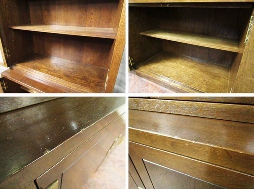 EJ512番✨ 定価71万円‼️ ■domani/ドマーニ/最高級 ■Morganton/モーガントン ■飾り棚/食器棚