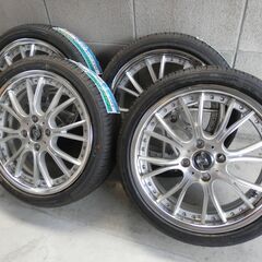 16インチ SSRアルミ 165/45R16 タイヤ新品 セット...