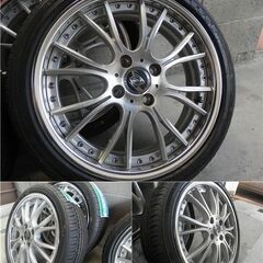 タイヤ新品 16インチ SSRアルミ 165/45R16 4本セット 軽自動車の画像