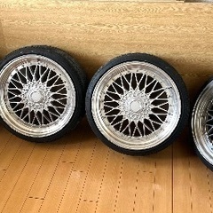 BBS スーパーRS 19インチホイール＆タイヤ4本セット(美品