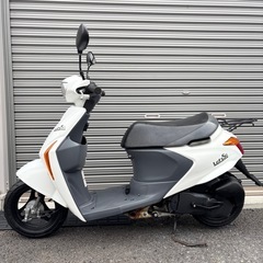 4033.上位グレード　レッツ5G バッテリー、ミラー新品　盗難防止アラーム付属　千葉県柏市　即日配送、自走引き取りも可能 の画像