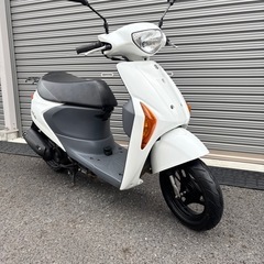 4033.上位グレード　レッツ5G バッテリー、ミラー新品　盗難防止アラーム付属　千葉県柏市　即日配送、自走引き取りも可能 の画像