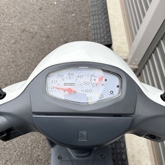 4033.上位グレード　レッツ5G バッテリー、ミラー新品　盗難防止アラーム付属　千葉県柏市　即日配送、自走引き取りも可能 の画像