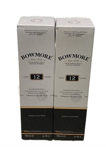 【未開封】ボウモア　BOWMORE 12年　2本セット