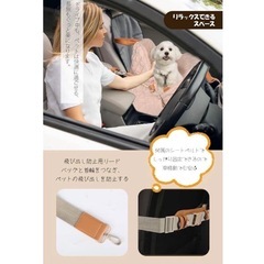 【新品】犬 猫 ペットキャリーバッグ M　お散歩バッグ スリング 　ショルダーバッグ　 2way おしゃれ　ブラウンの画像