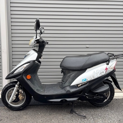 4035.格安小型　V-LINK125 バッテリー新品、ライトLED 千葉県柏市　即日配送、自走引き取りも可能
