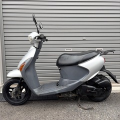 4036.レッツ4（不動車両）　白メーター　千葉県柏市　配送可能の画像