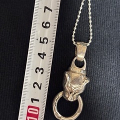ビルウォールレザー　パンサー　ペンダント　ネックレス　ボールチェーン　45cmの画像