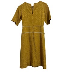 【Sally Scott 】美品 ワンピース 9AR 黄 イエロー /FFの画像