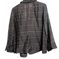 【cari 】フリル付きジャケット サイズ13 グレー系の画像