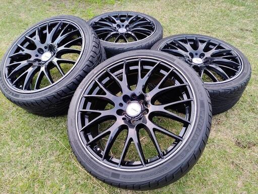 レイズ RAYSホムラ HOMURA 2×919×8J +45 5-100 (んにゃッッ