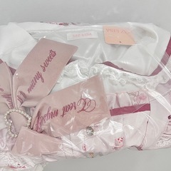 【新品級】LIZ LISA 人気アフタヌーンティーセットアップ ピンク 試着のみの画像