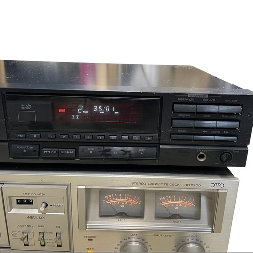 Panasonic CDデッキ OTTO RD 2200カセットデッキセット (cook