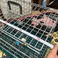 (お渡し予定者様決定)ペットちゃん用折りたたみキャリーケースの画像