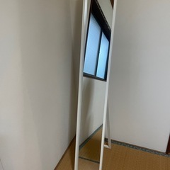 全身鏡　ホワイト　白