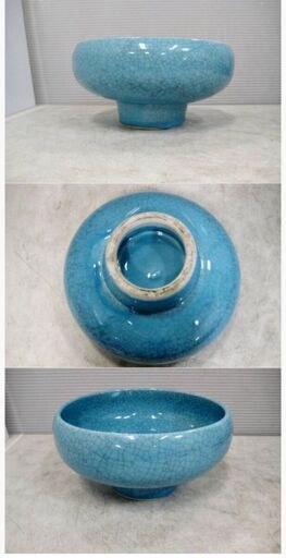 花器　生け花　フラワーベース　水盤　3点セット　陶器　花瓶　華道　盆栽　浅鉢　盛花　インテリア　置物