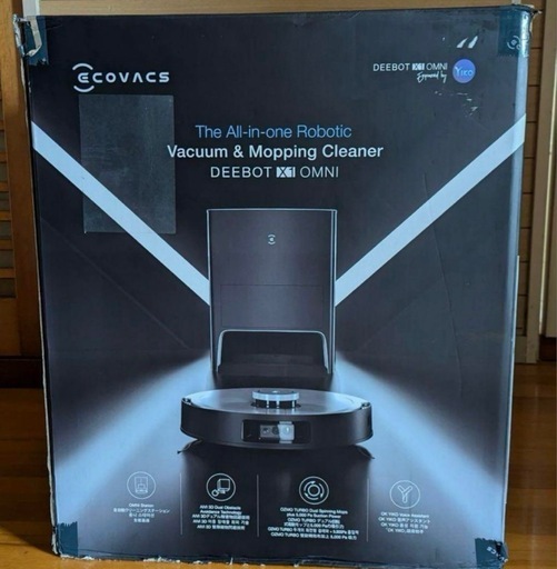 ECOTACS DEEBOT X1 OMNI DEX11 本体 楽天市場】ロボット掃除機 DEEBOT X1 OMNI エコバックス ECOVACS