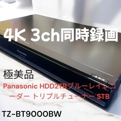 26日引き渡し限定！パナソニックTZ-BT9000BW